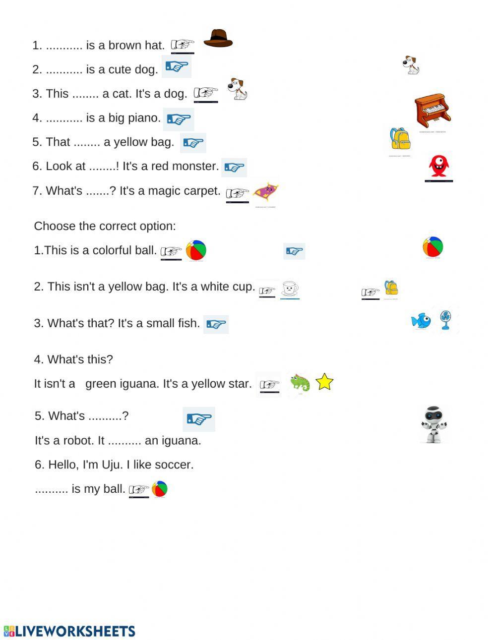 What's this? What's that?