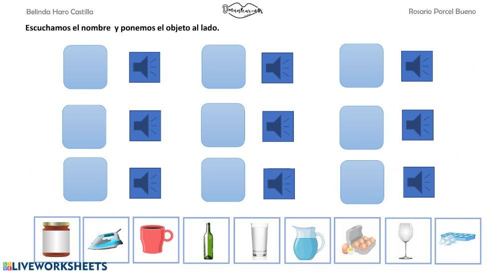 Vocabulario cocina 2 con audio