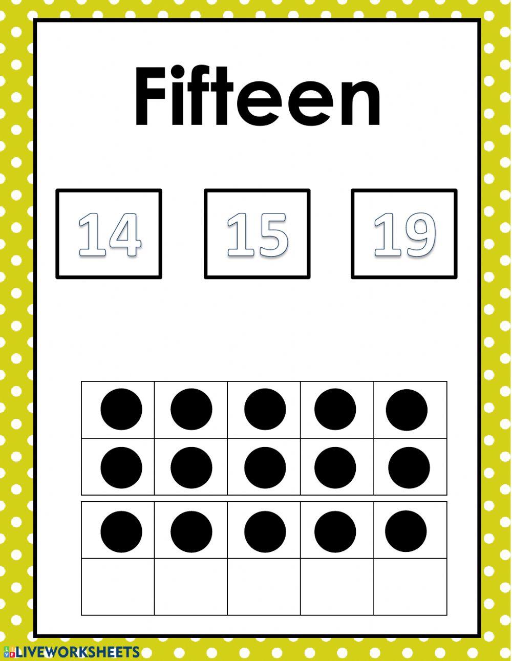 Counting 11 to 20 Counting 11 to 20