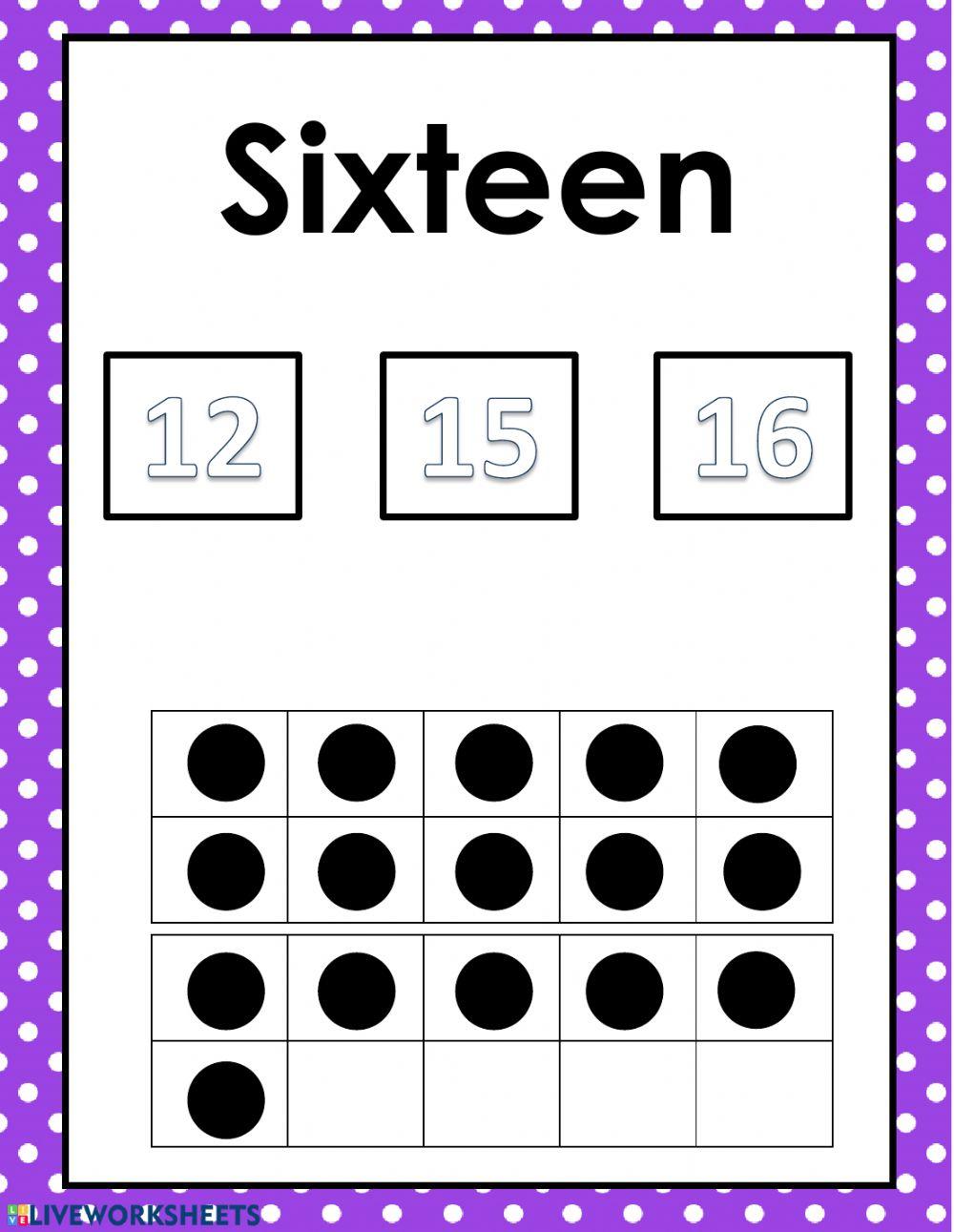 Counting 11 to 20 Counting 11 to 20
