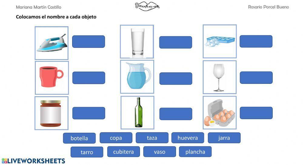 Vocabulario cocina 1 lectura Vocabulario cocina 1 lectura
