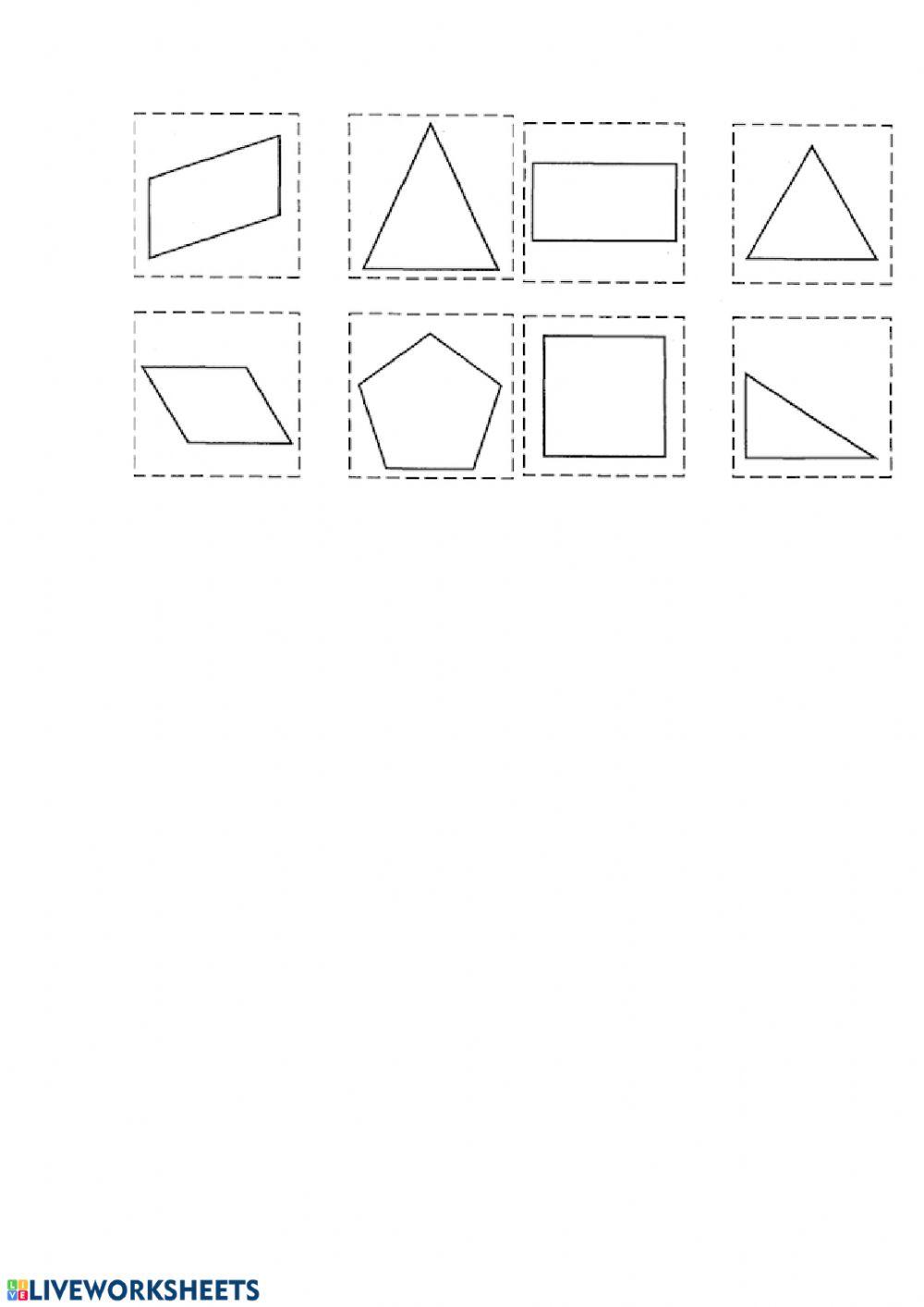 Clasificación de triángulos y cuadriláteros