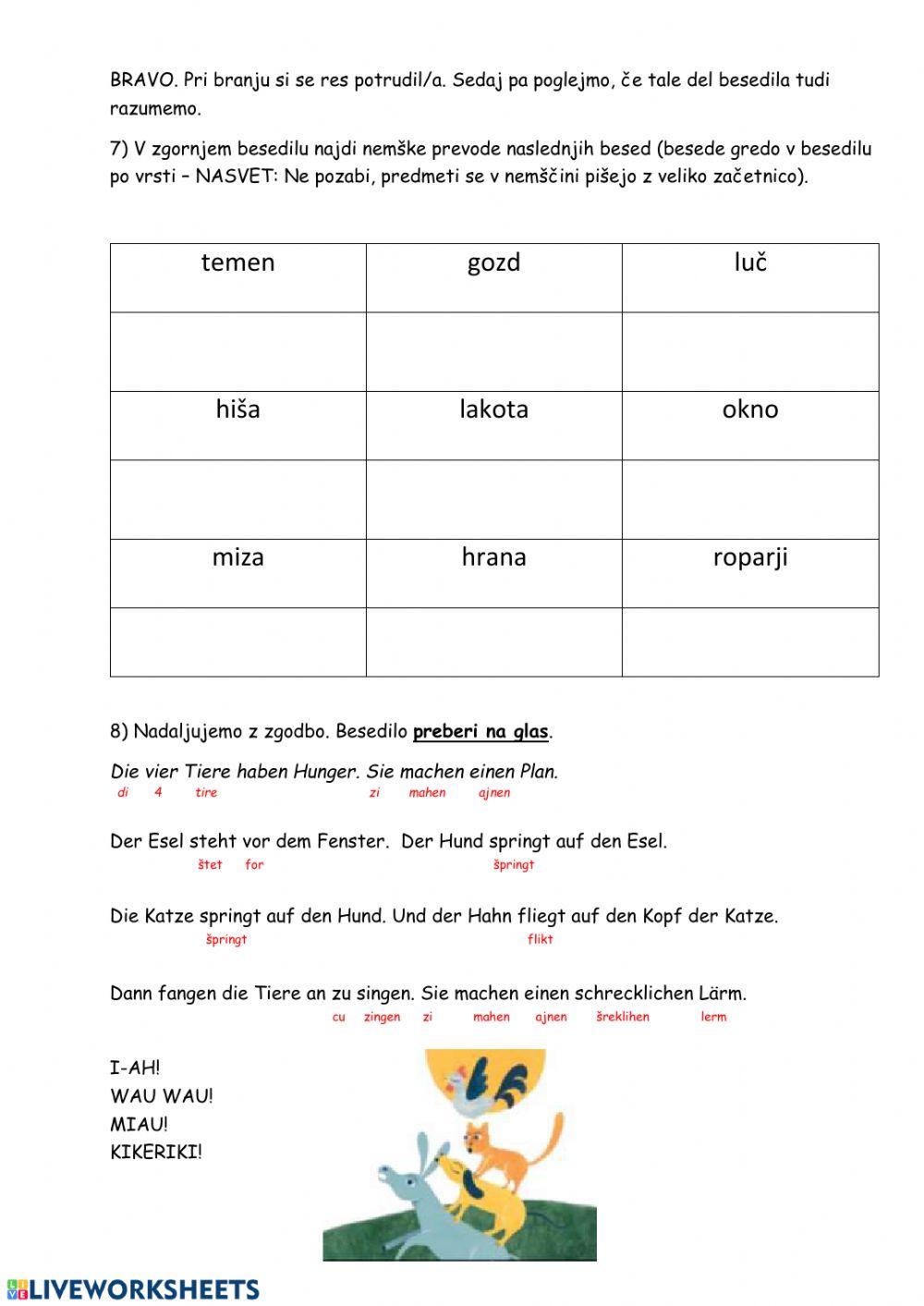 Die Bremer Stadtmusikanten