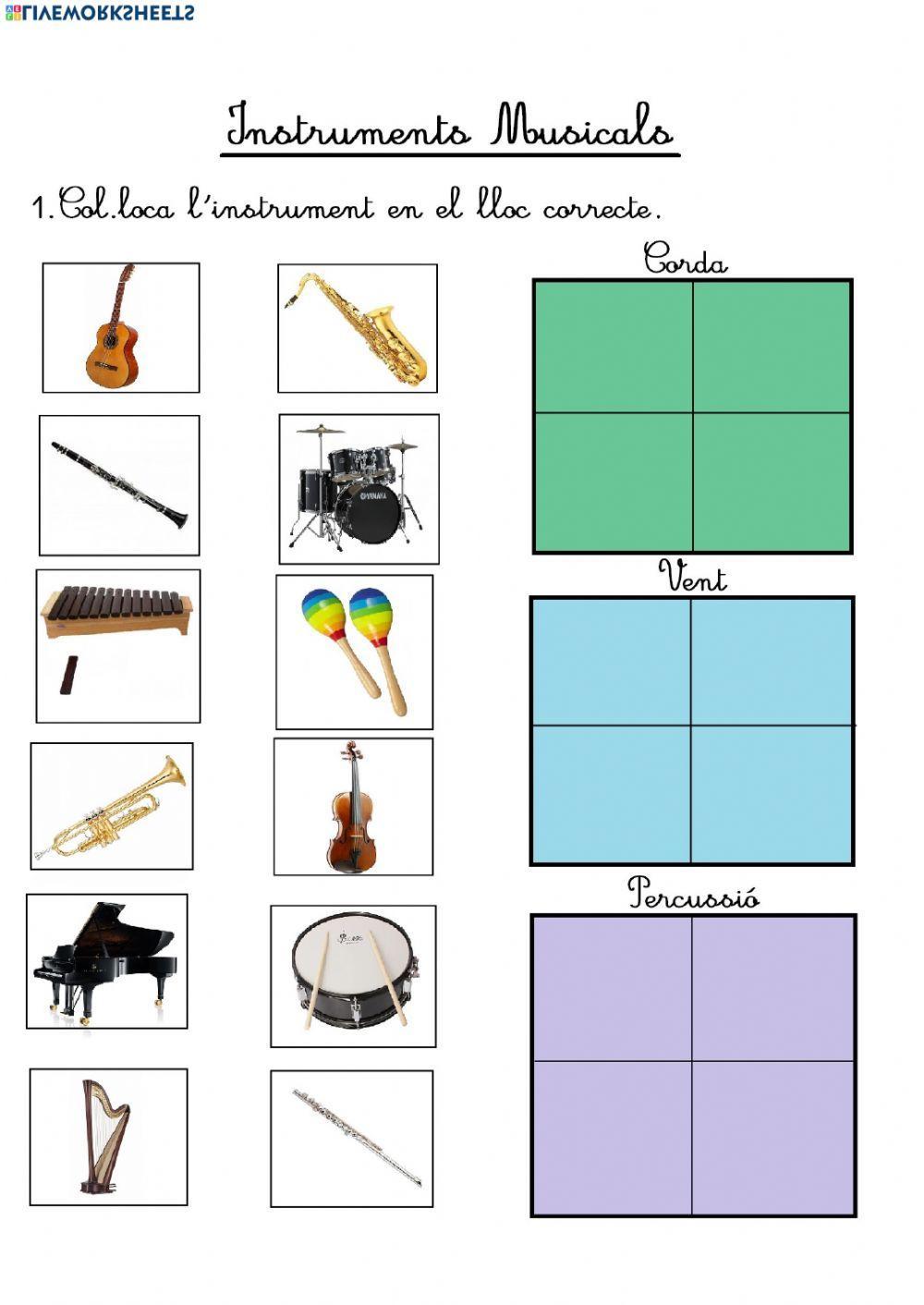 Els instruments musicals