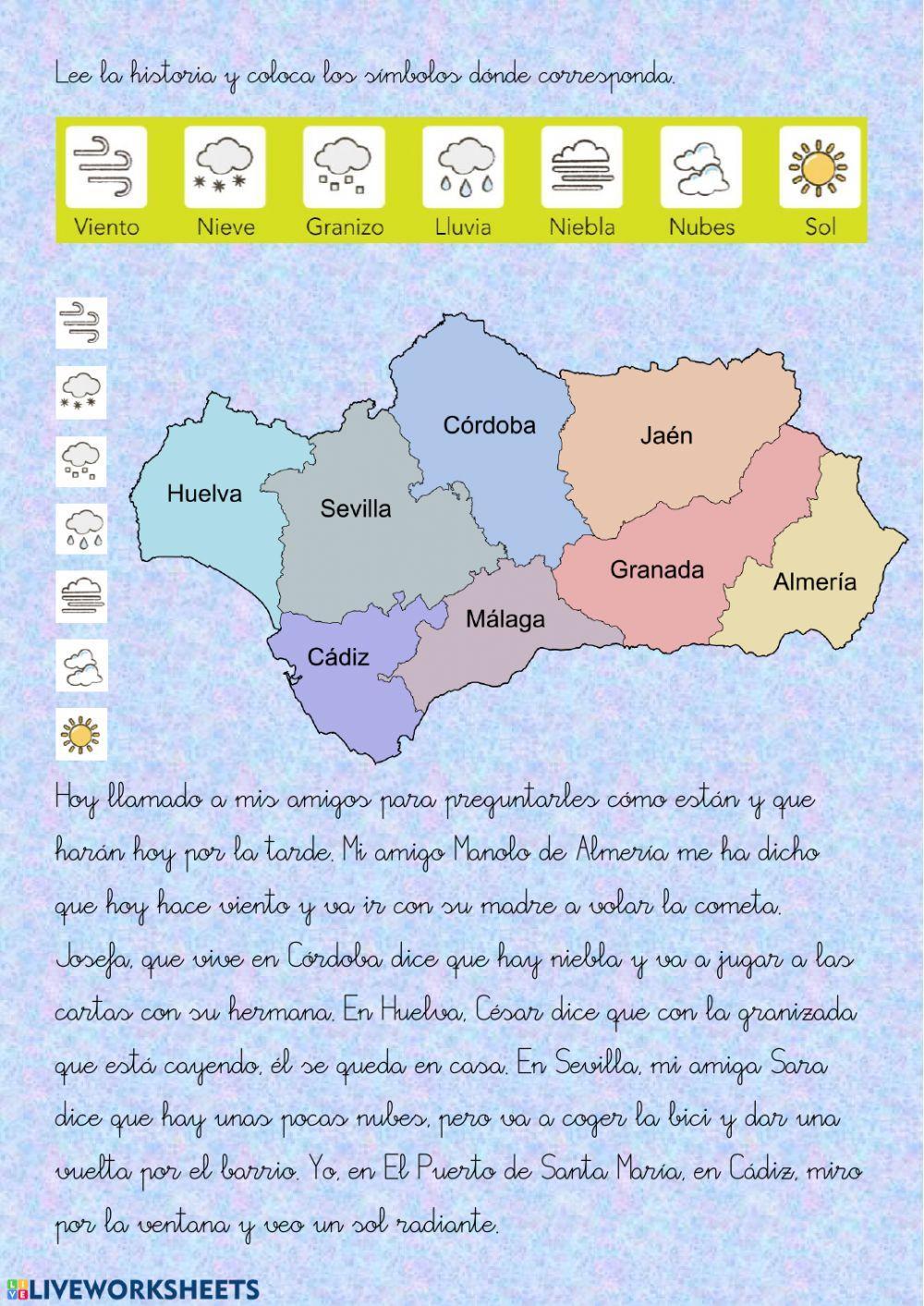 ¿QUÉ TIEMPO HACE HOY EN ANDALUCÍA?