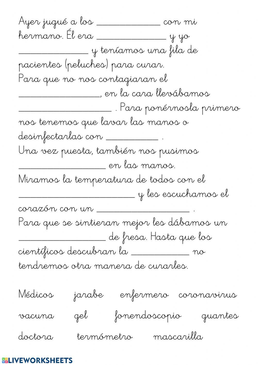 Vocabulario medico Vocabulario medico