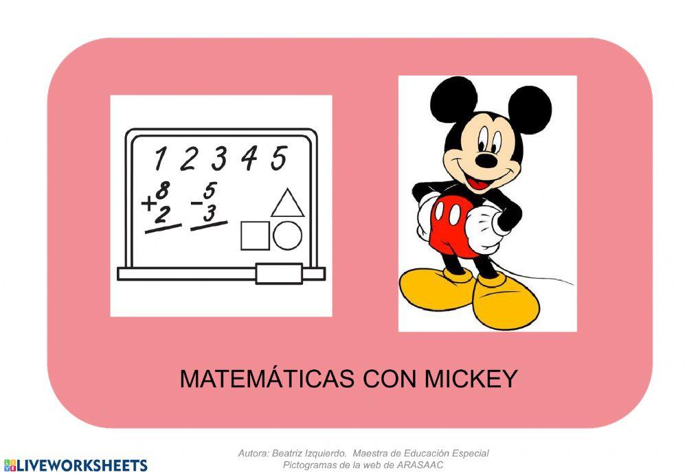 Matemáticas con Mickey