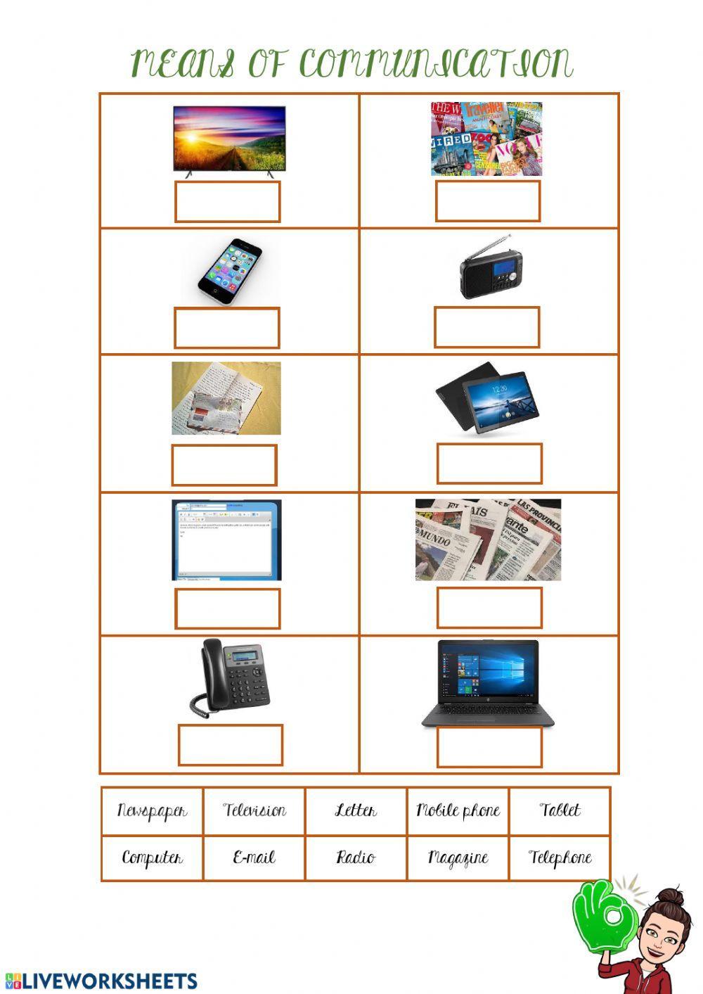 Means of communication II