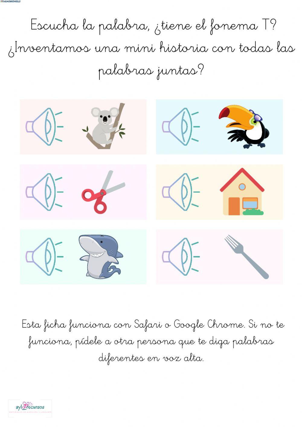 Discriminación T y K