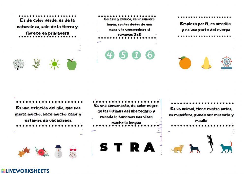 Lee, comprende y elige.