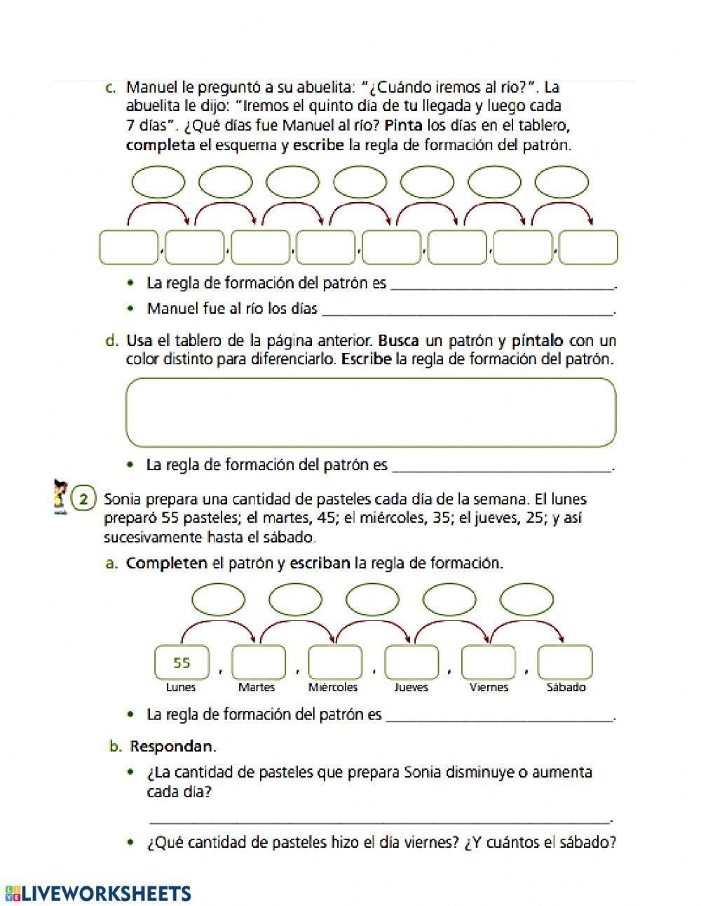 Patrones de repetición
