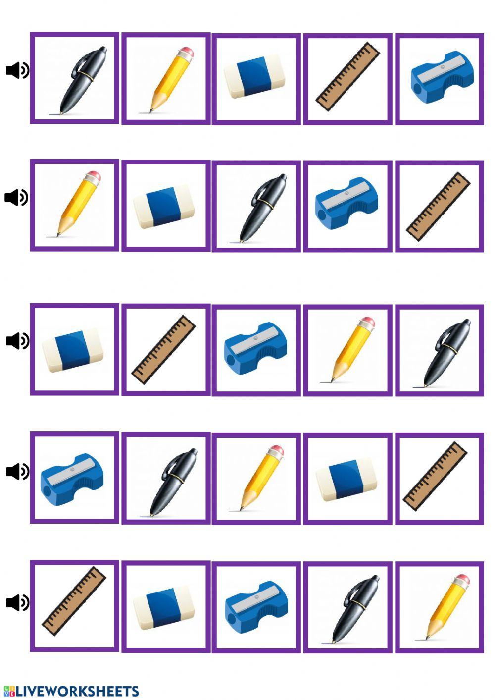 School supplies School supplies