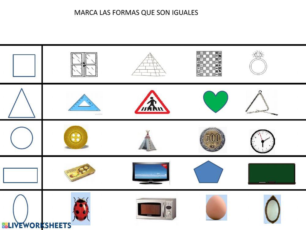 Formas geométricas Formas geométricas