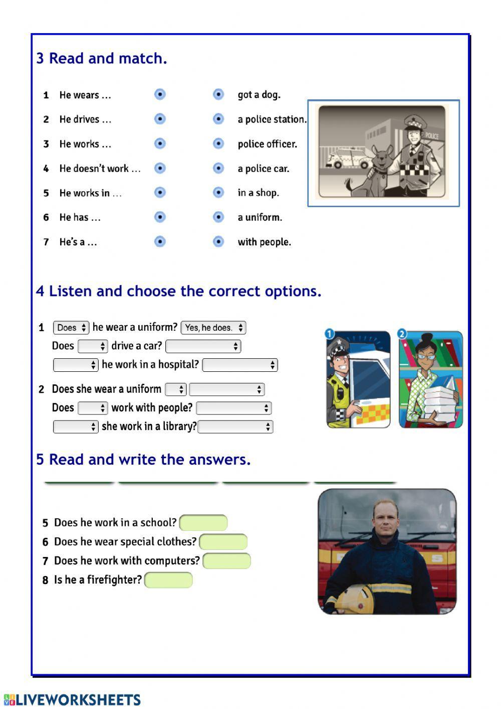 Present simple - revision