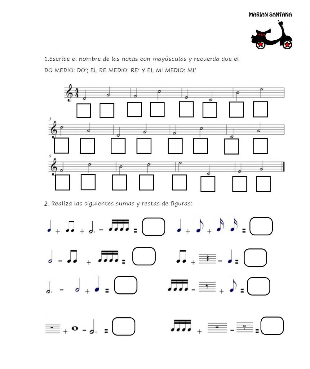 Notas musicales