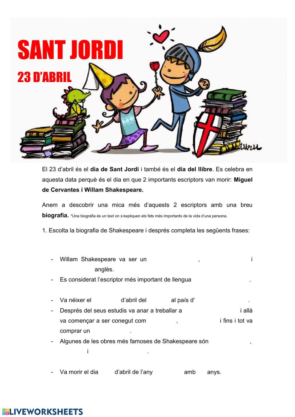 Biografia Shakespeare