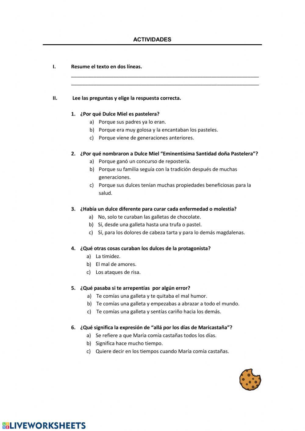 Comprensión lectora