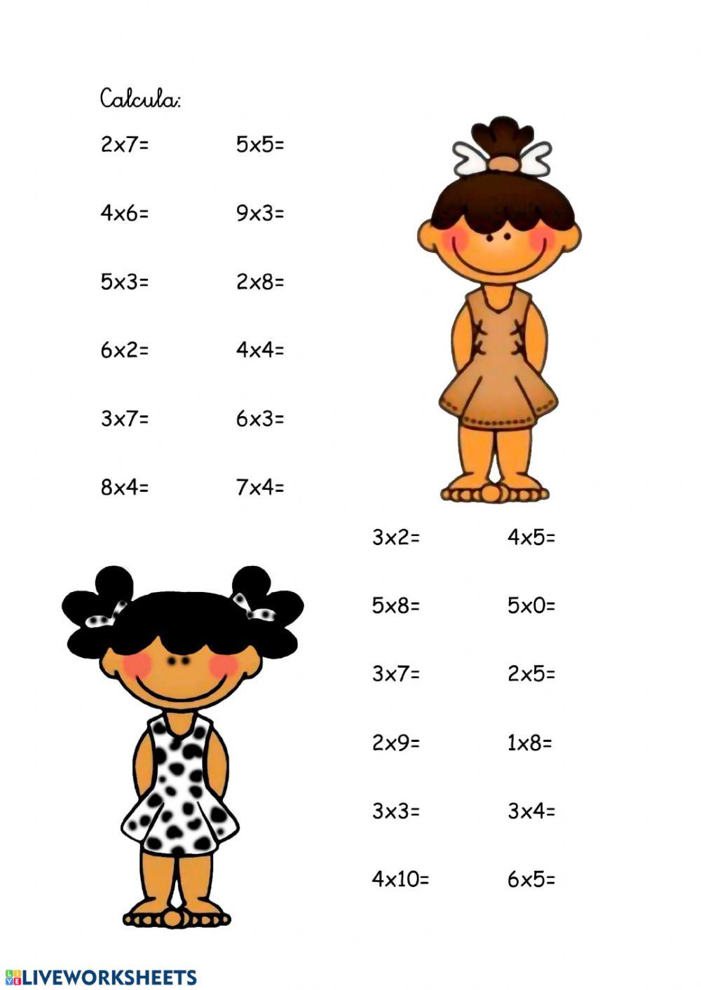 Repaso multiplicaciones