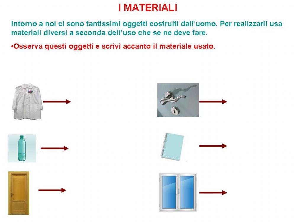 Materiali 2852 | Raffaela1 | Live Worksheets