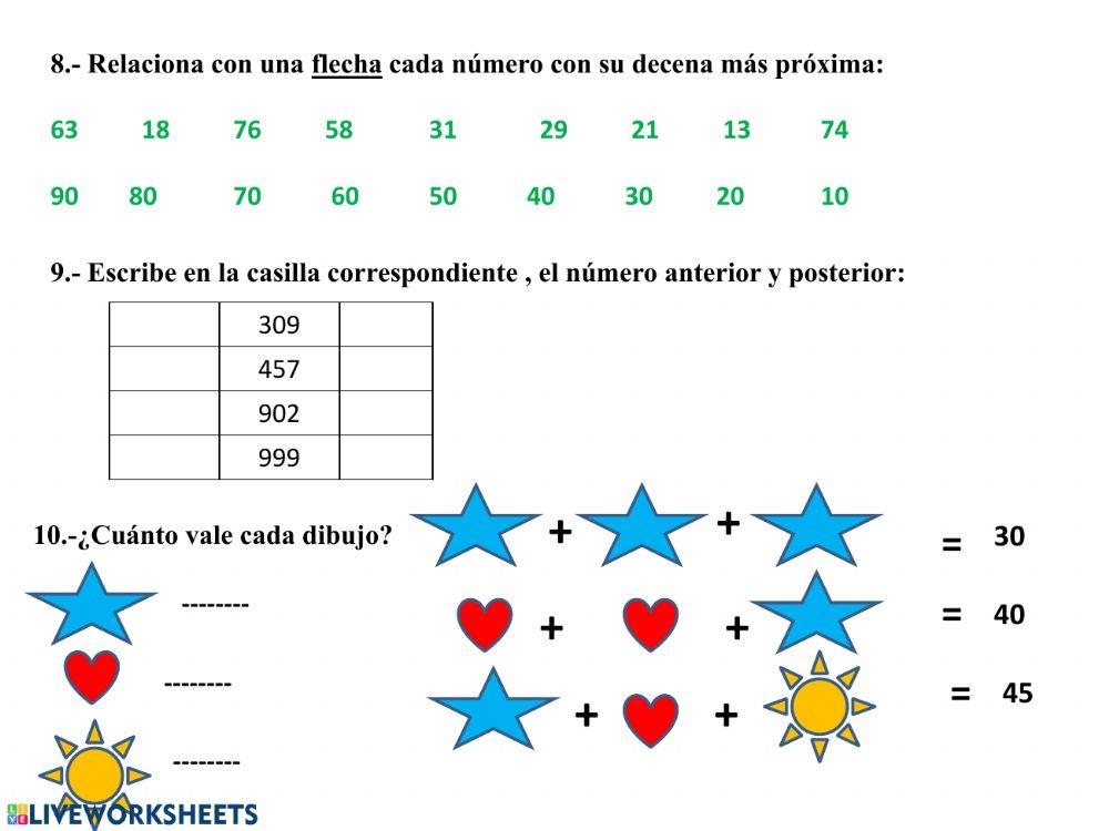 Repaso de matemáticas