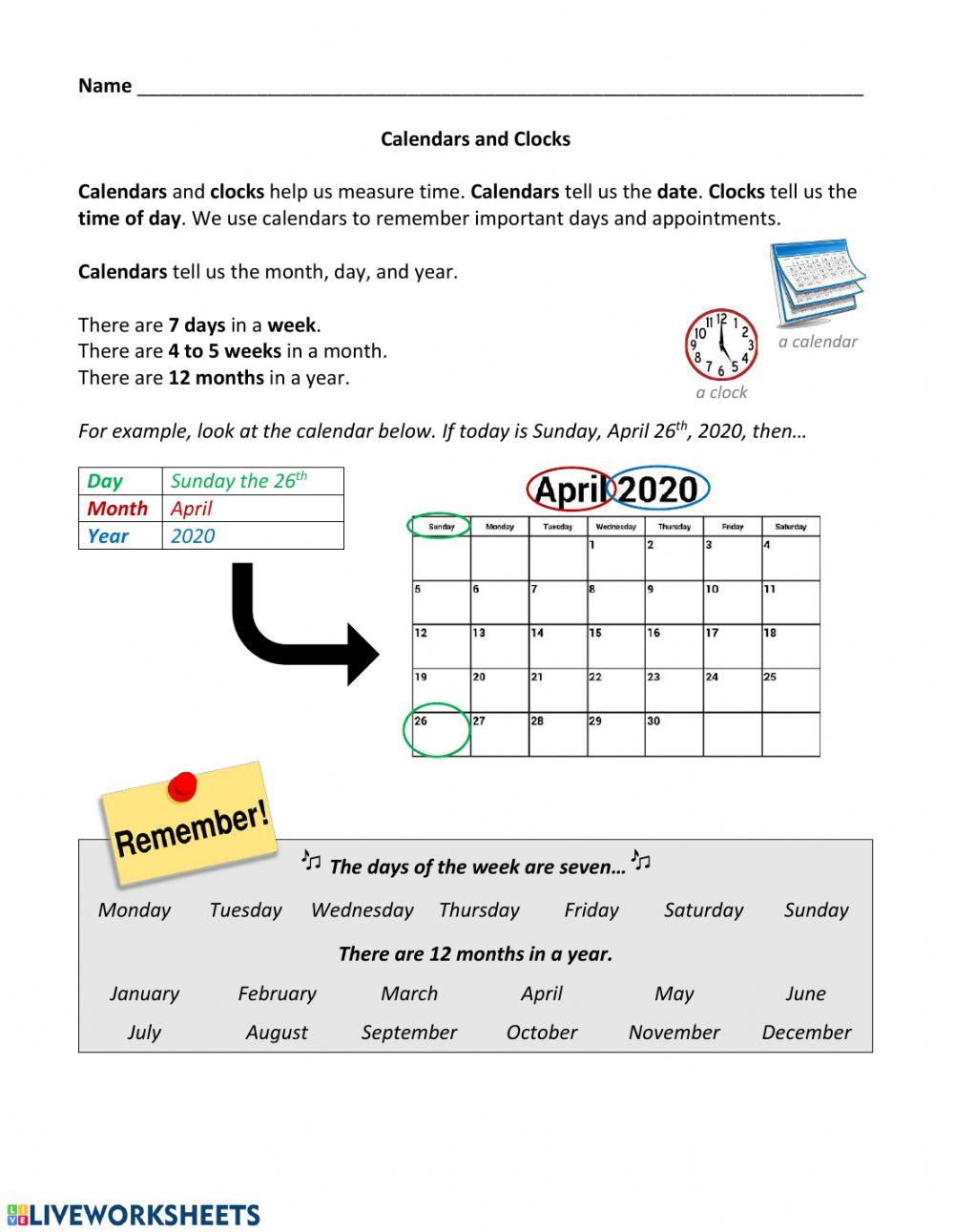 Past, present or future