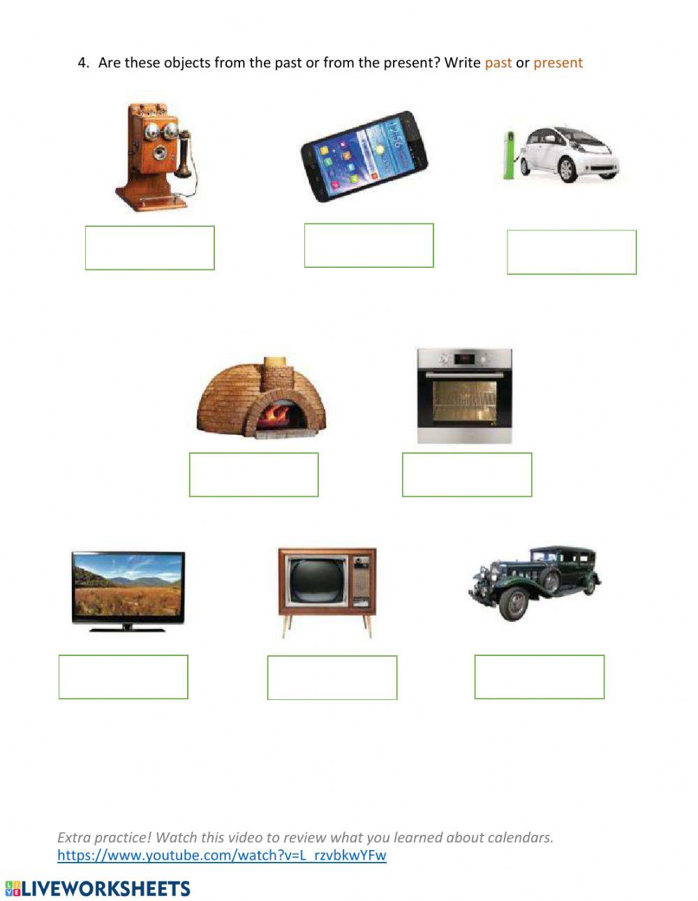 Past, present or future