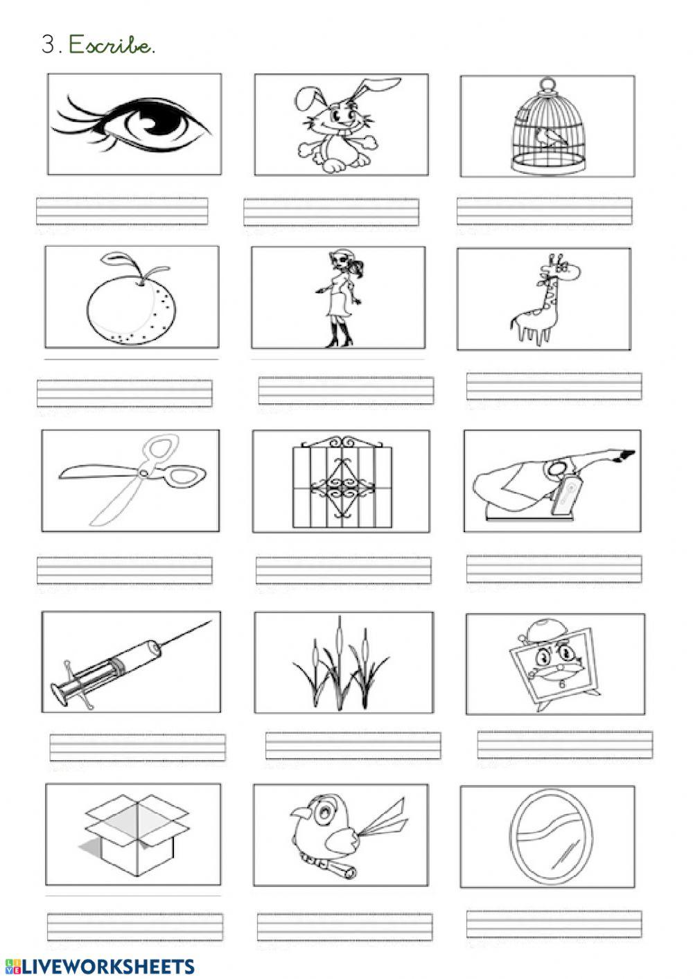 DIFICULTAD ORTOGRÁFICA LETRA j