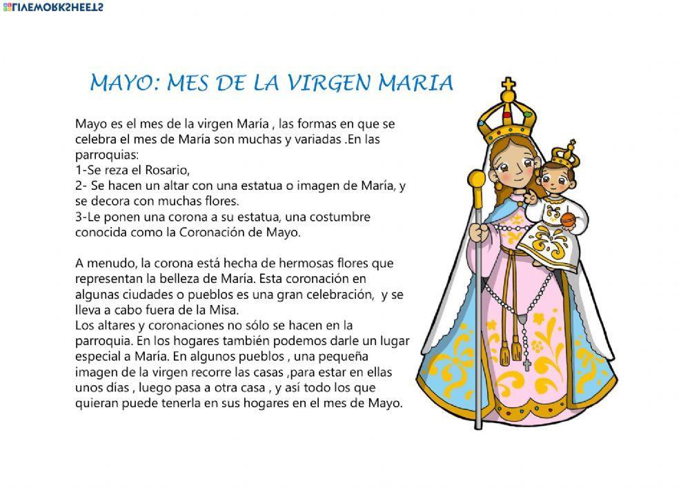 Mayo:mes de la virgen