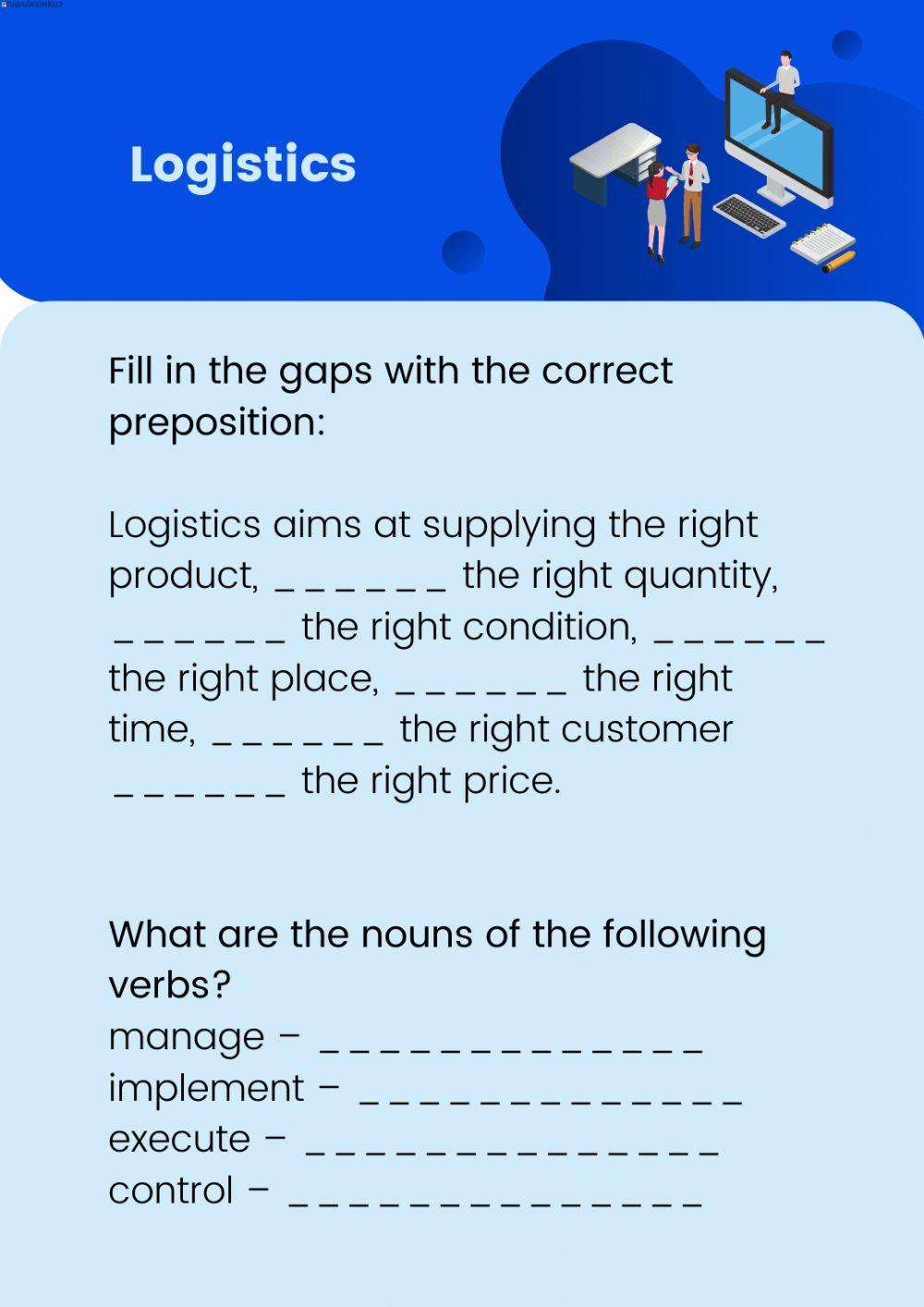 Logistics