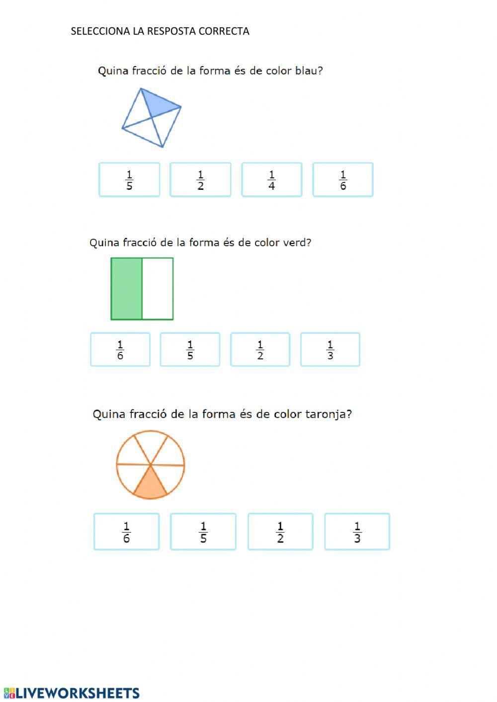 Introducció de les fraccions