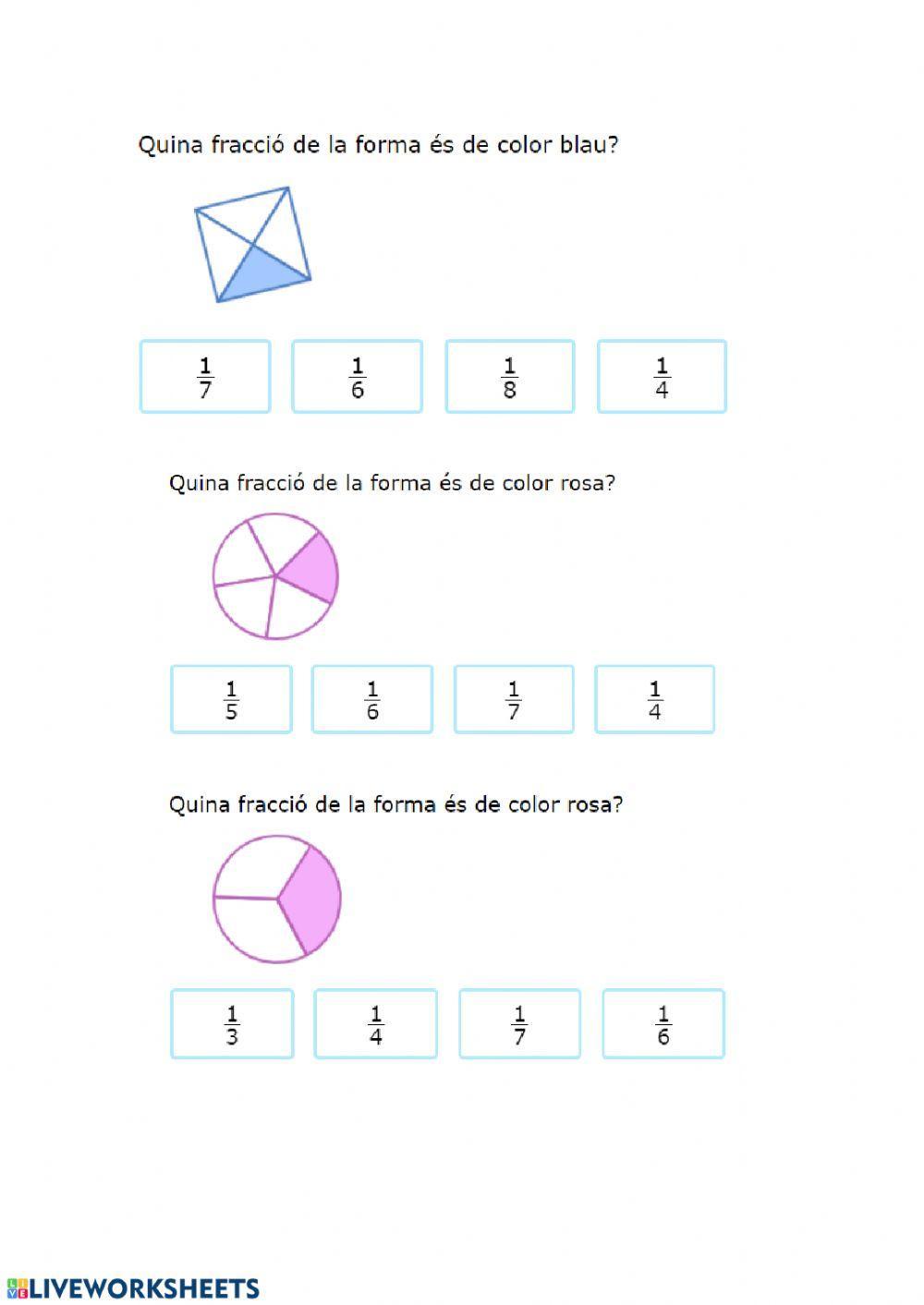 Introducció de les fraccions
