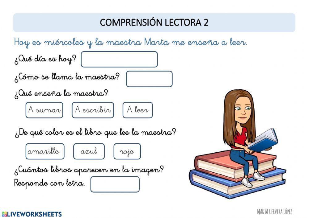 Comprensión lectora 2