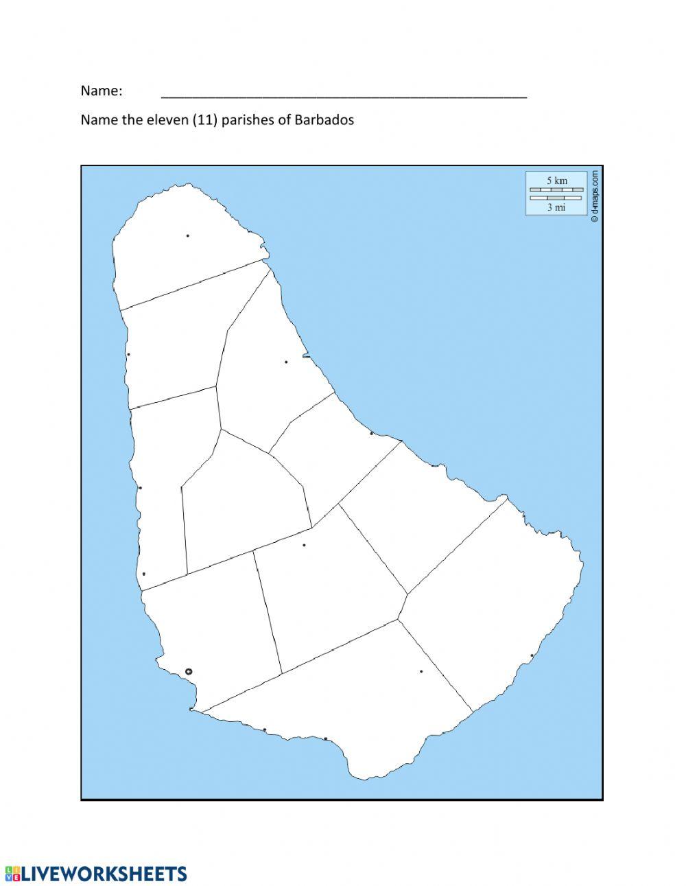 Parishes of Barbados