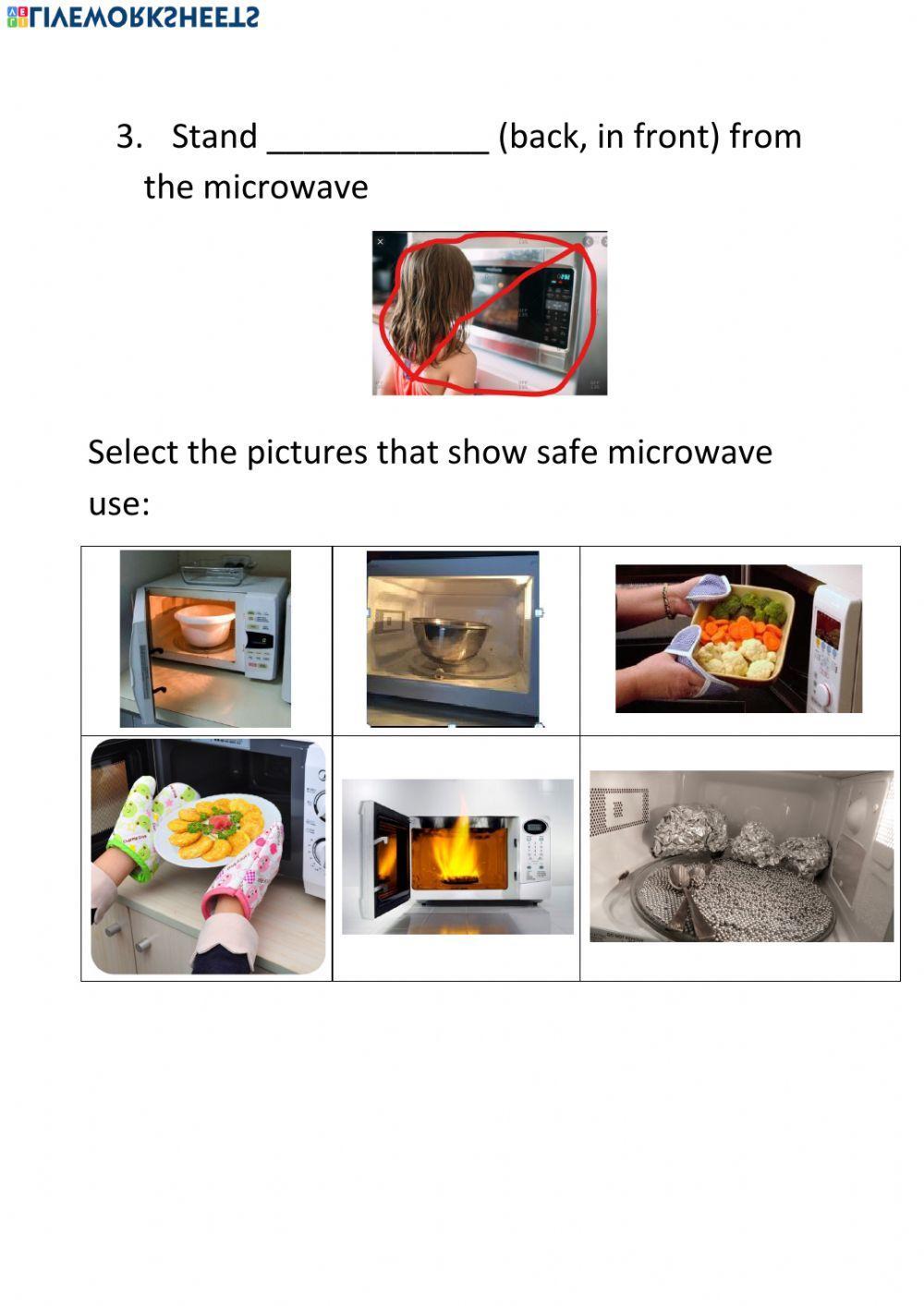 Microwave and Blender Safety