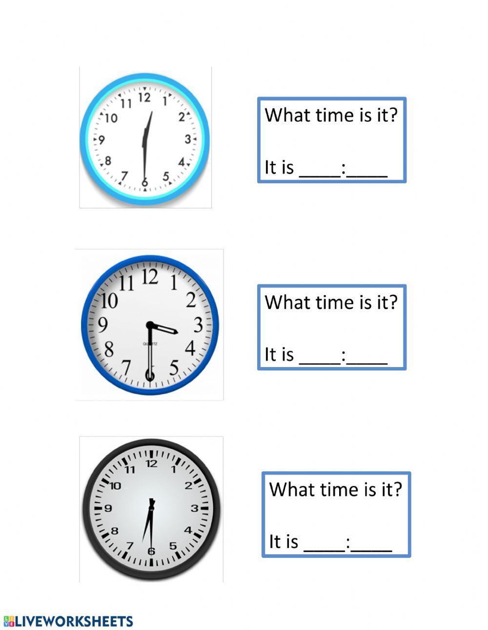 Telling Time