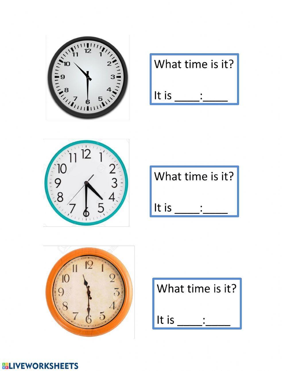 Telling Time
