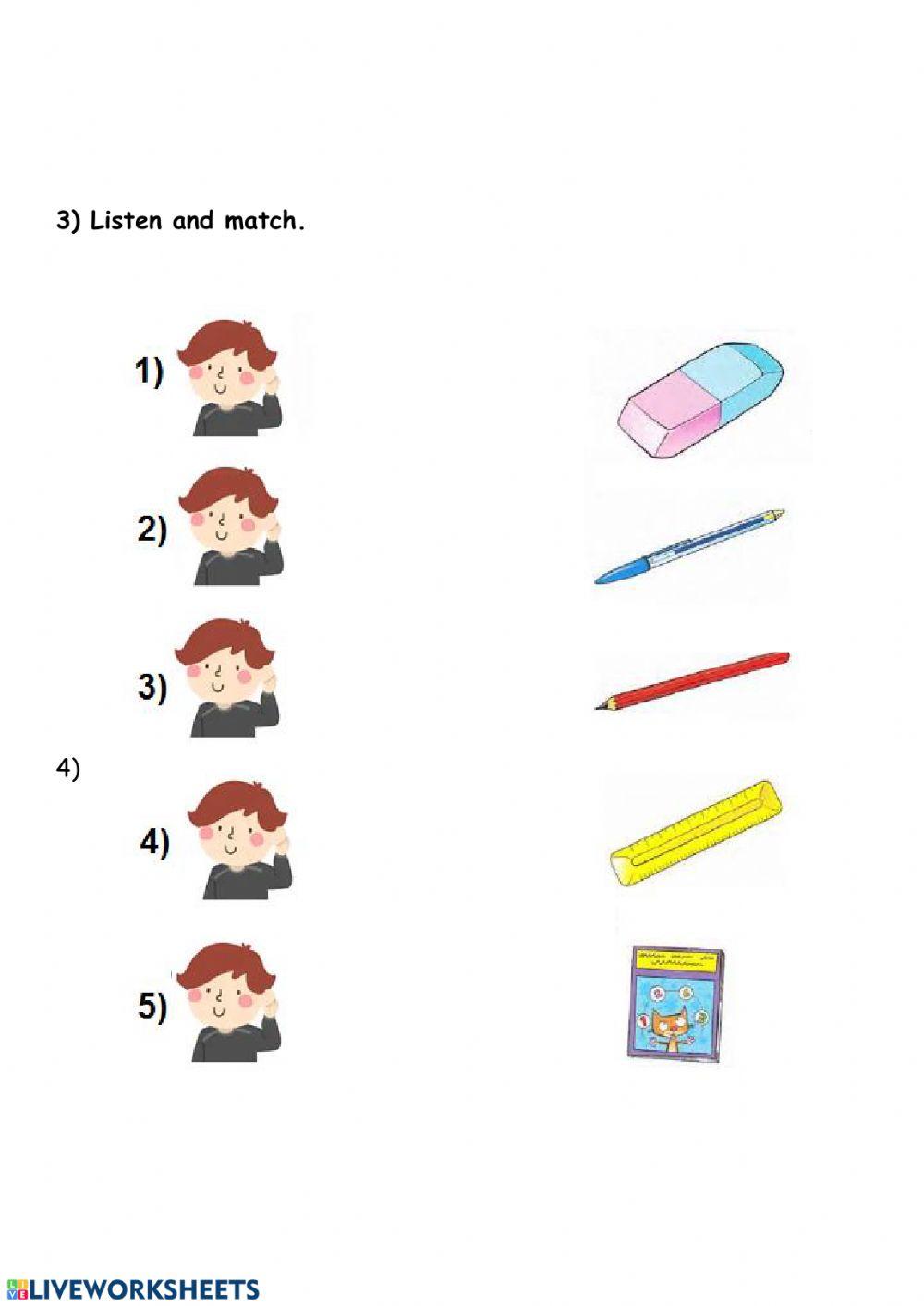 School objects f&f 1