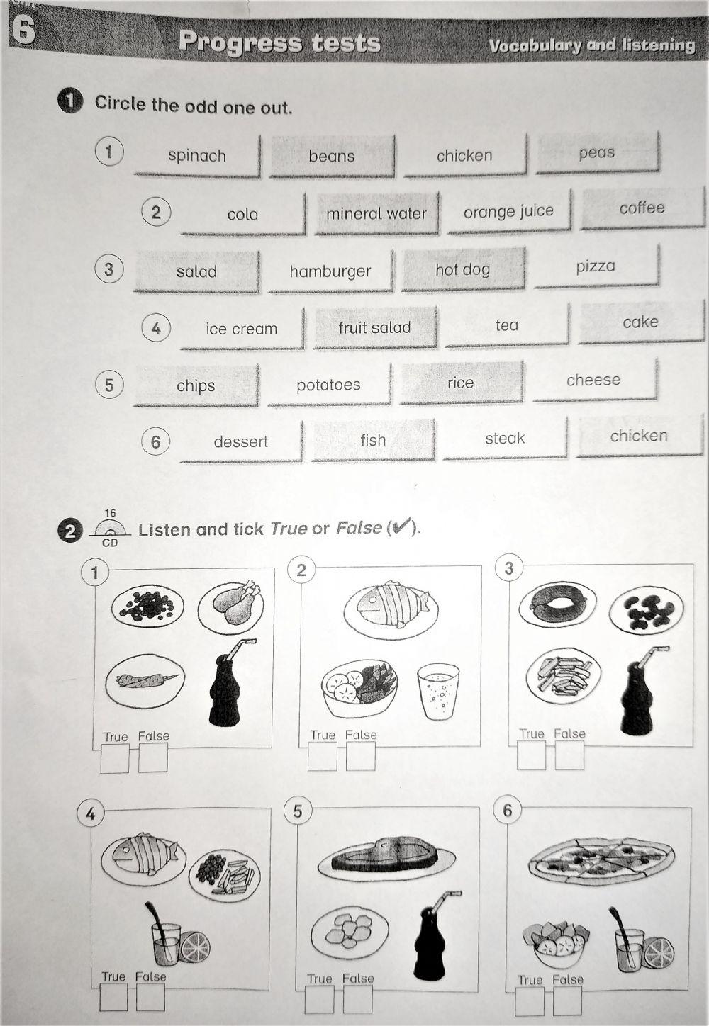 PLAYWAY 3 Unit 6 Test Part 1 online exercise for | Live Worksheets