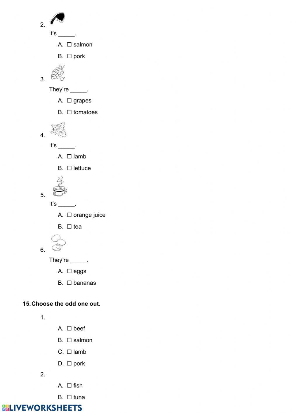 Movers test 4 preparation project 2