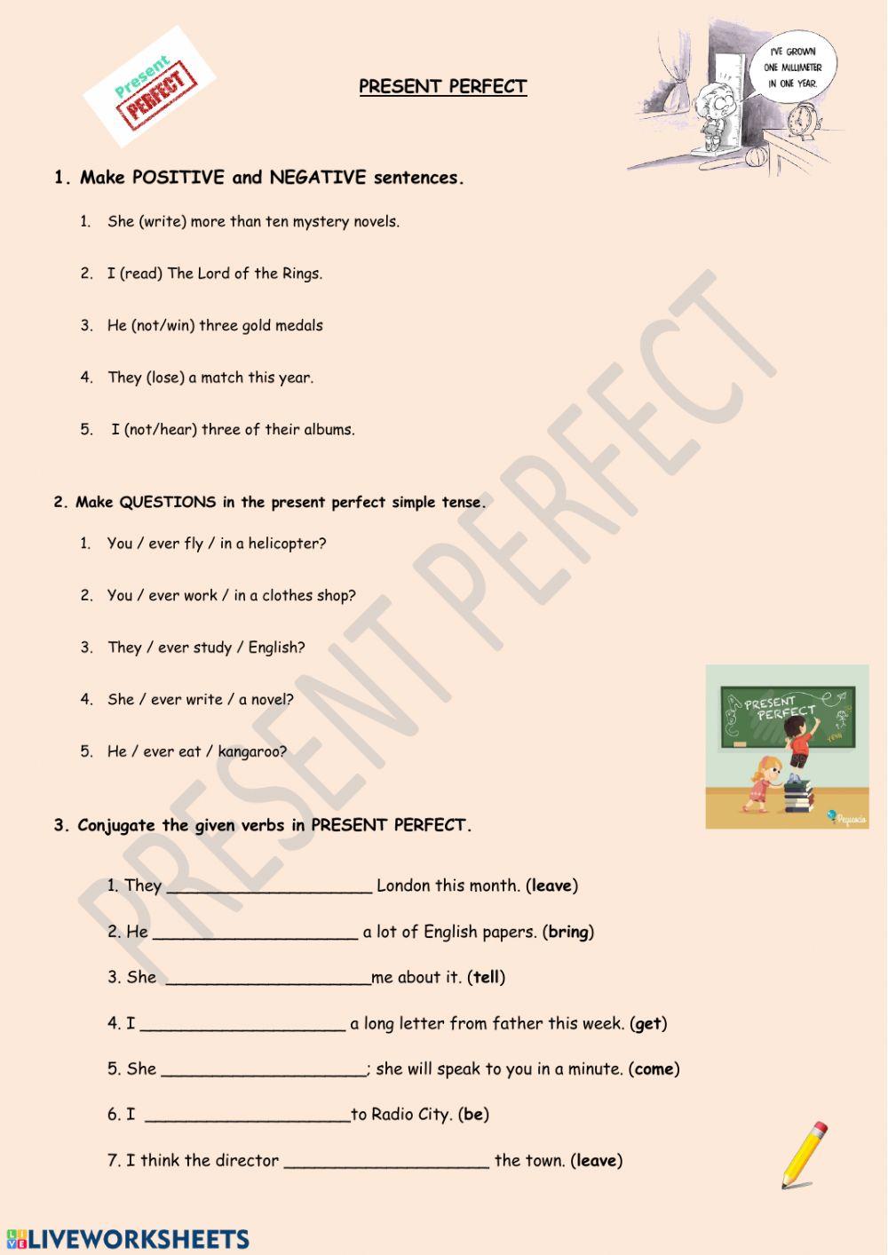 Present perfect