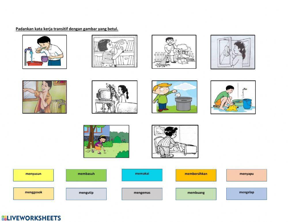 Kata Kerja Aktif Transitif