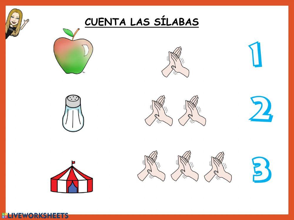 Comunicate contamos sílabas