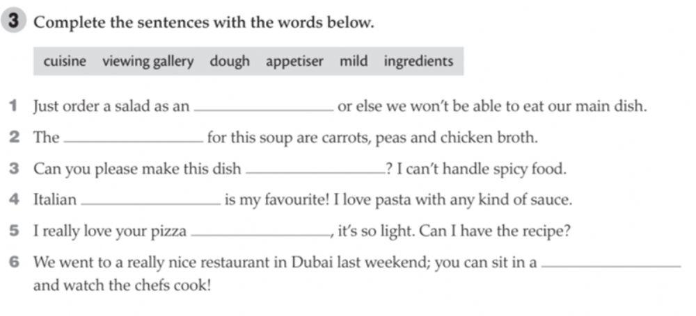 Food around the world