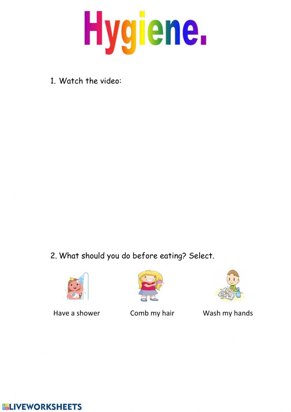 Healthy habits: hygiene