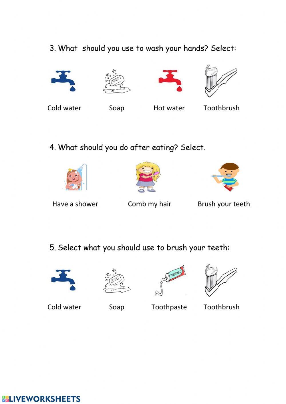 Healthy habits: hygiene