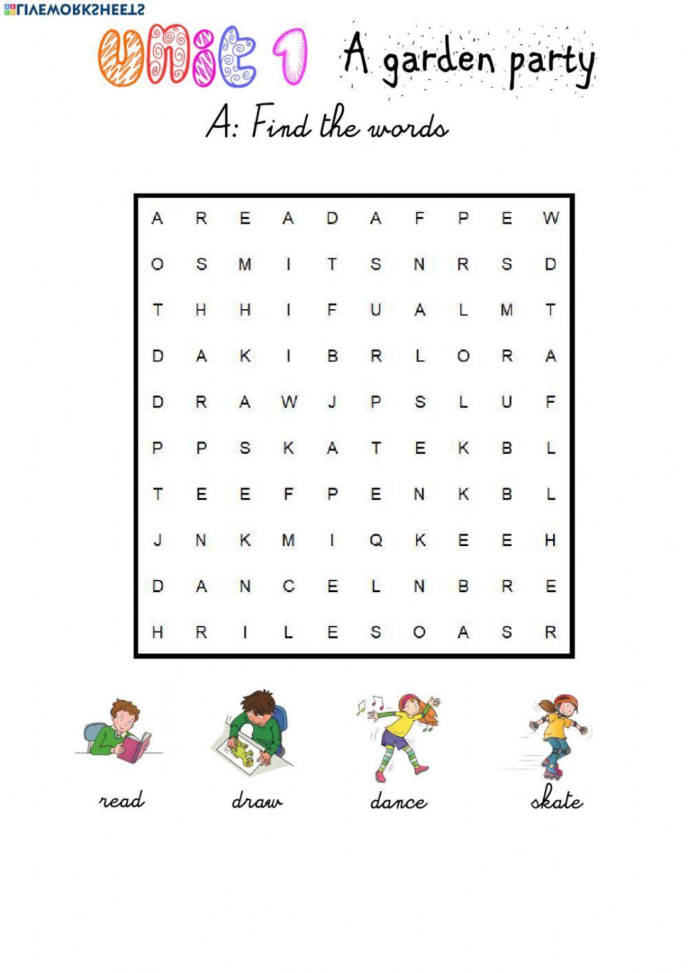 A party garden exercises