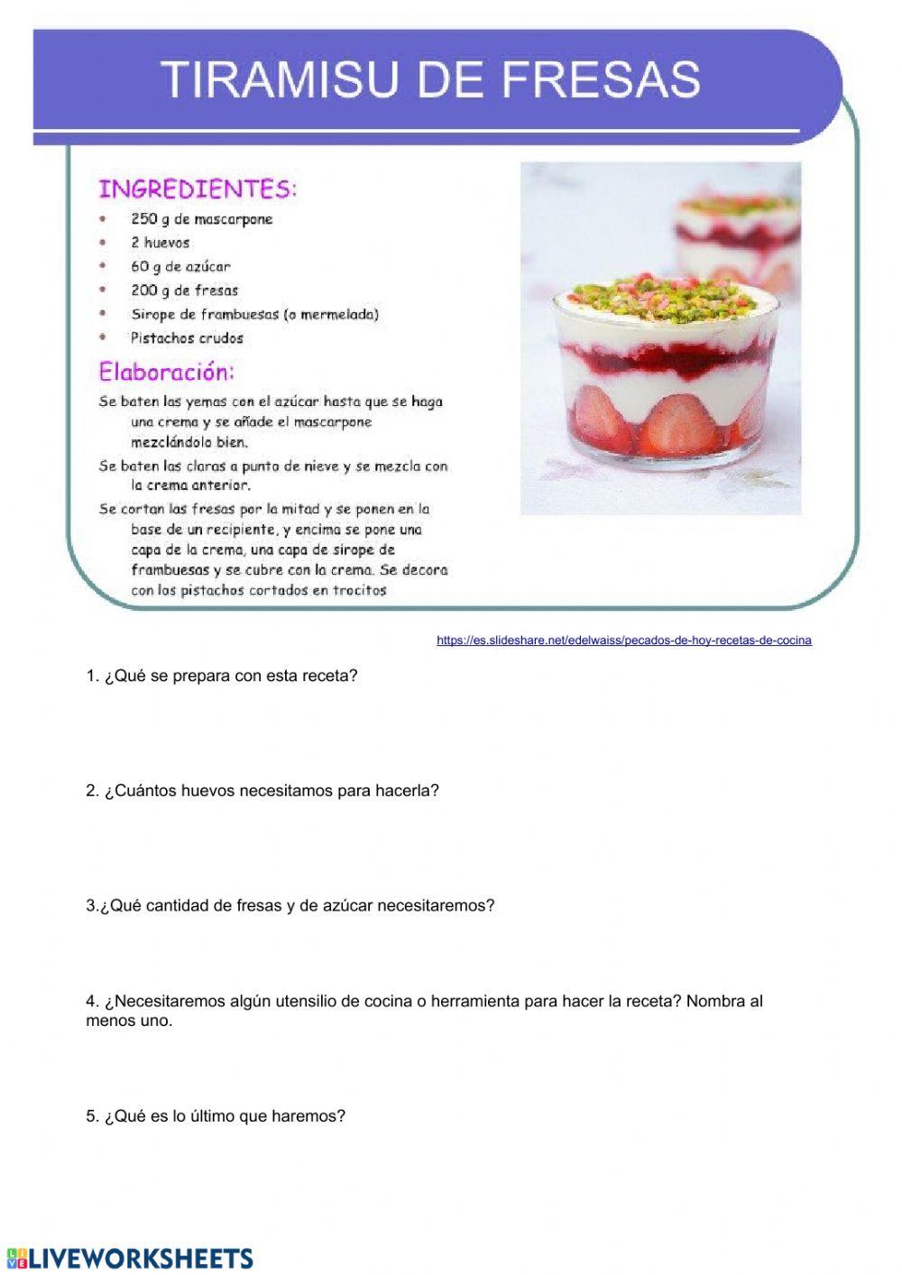 Lectura comprensiva preguntas