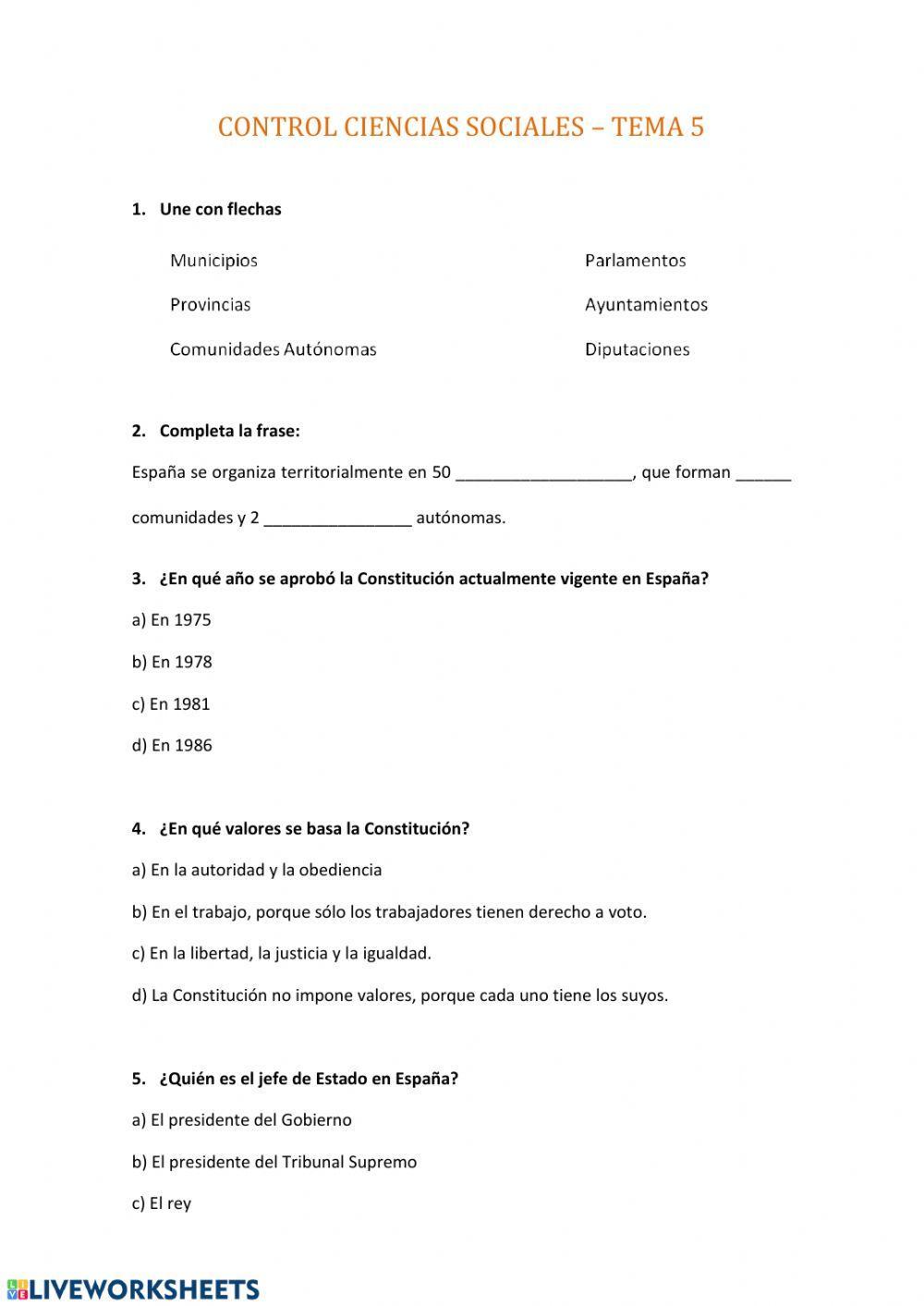 Control Soci - tema 5