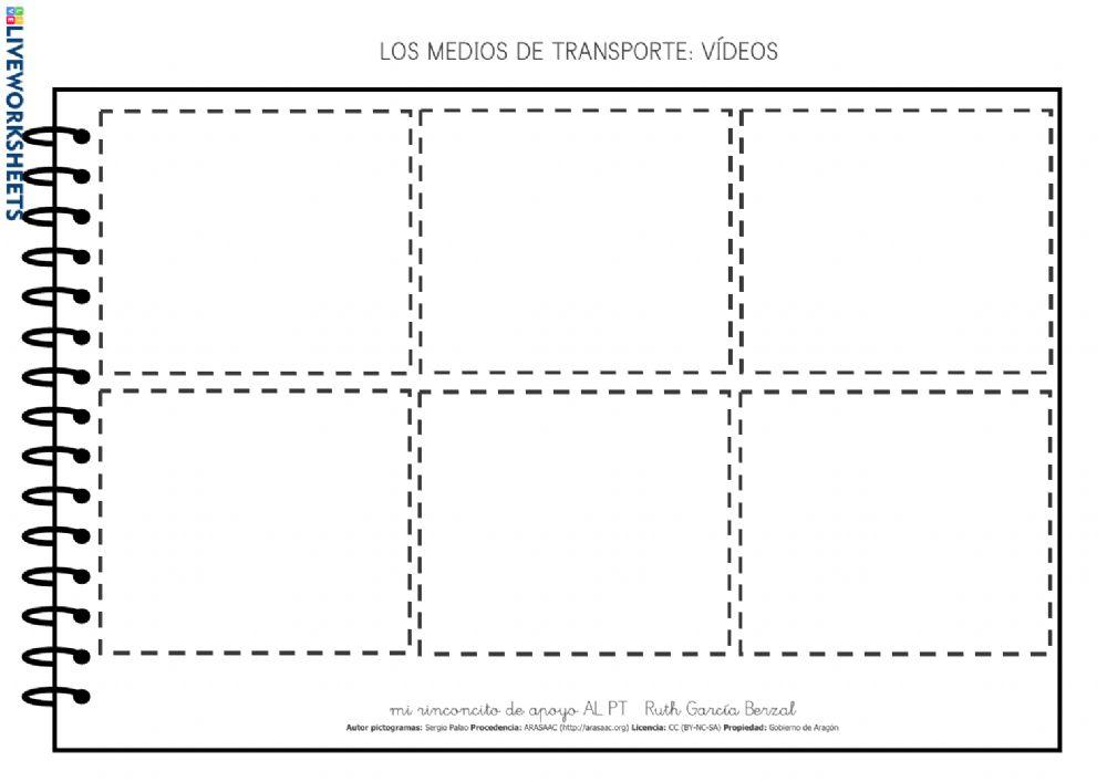 Los medios de transporte: relaciona 5