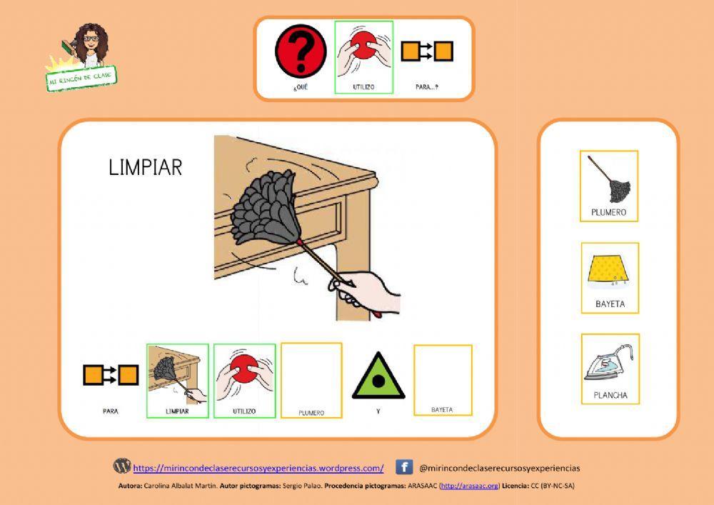 Las tareas de la casa